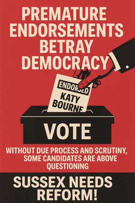 The Problem with Katy Bourne’s Premature Endorsements